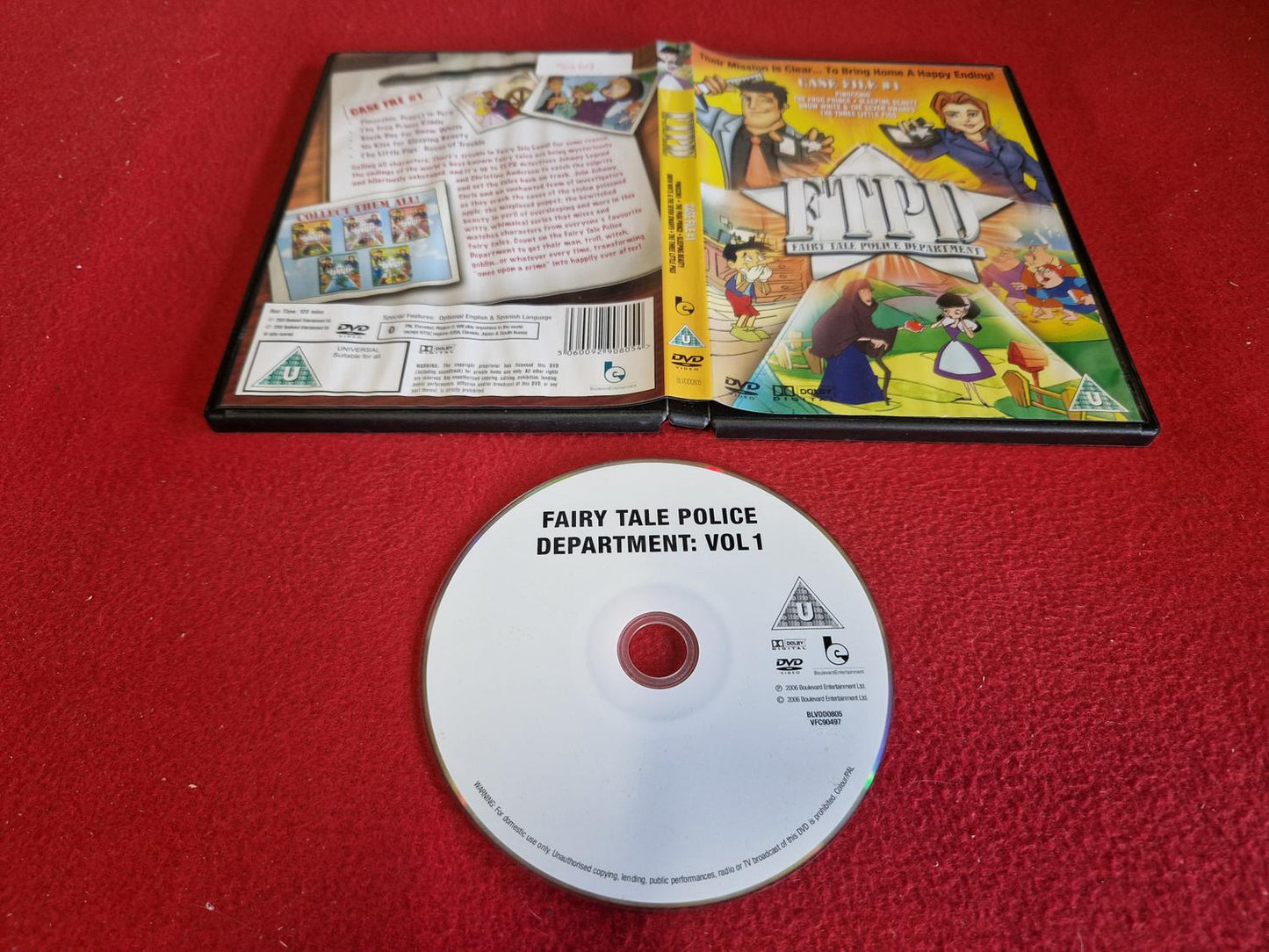FAIRY TALE POLICE DEPARTMENT CASE FILE #1 till DVD