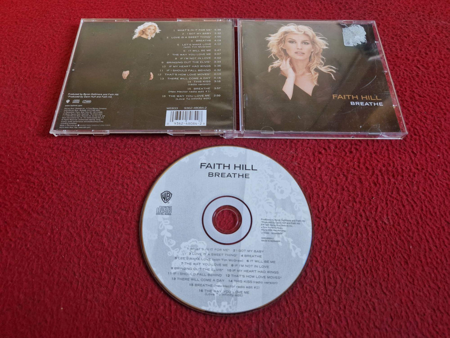 FAITH HILL BREATHE CD