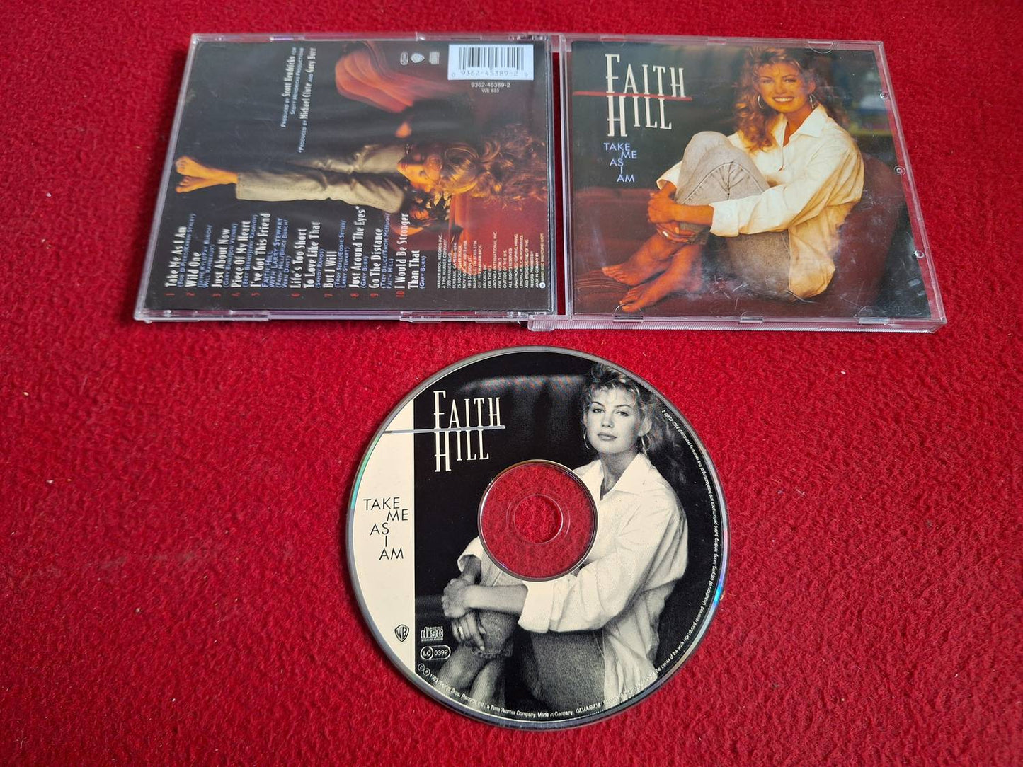 FAITH HILL TAKE ME AS I AM CD