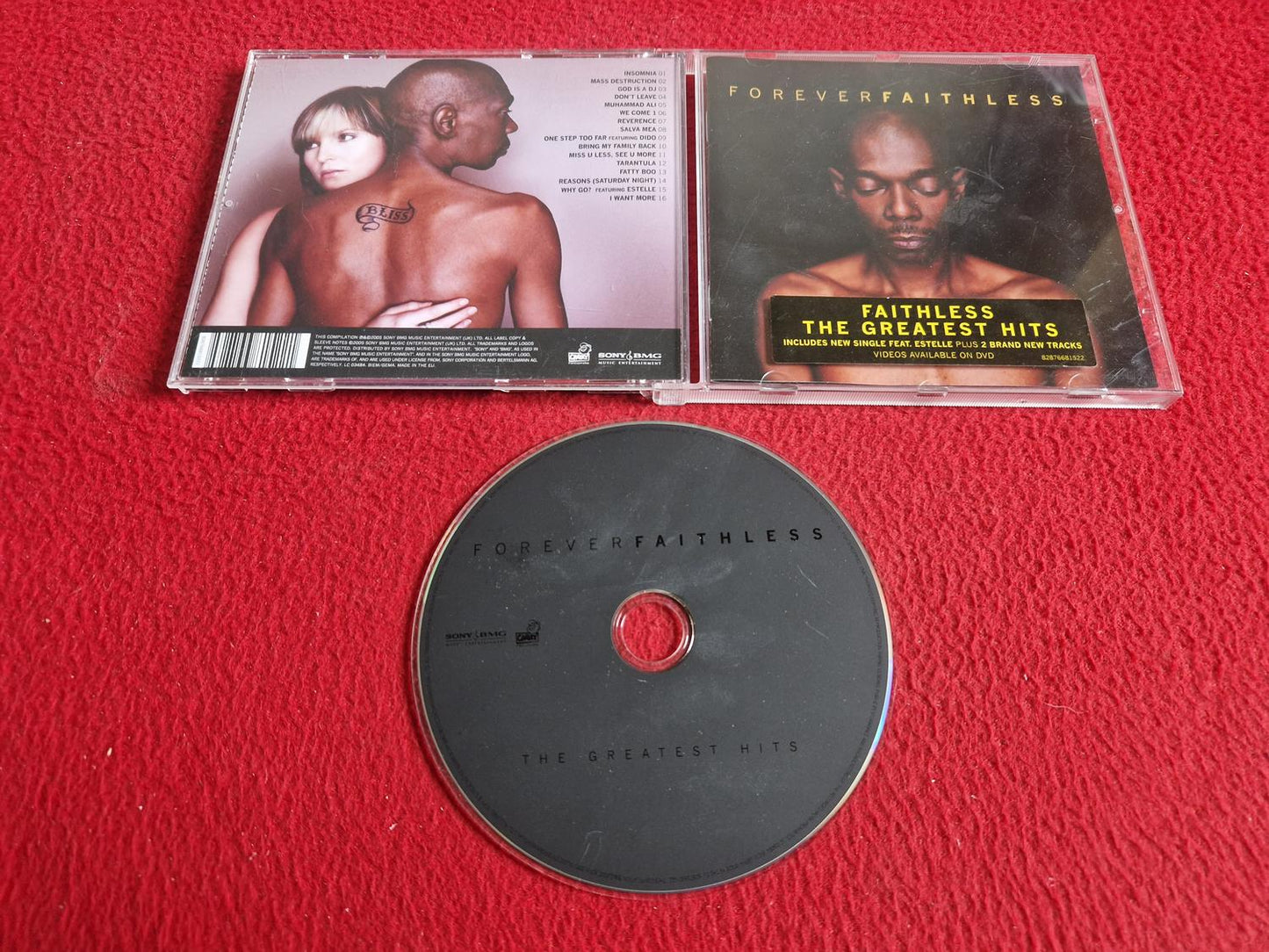 FAITHLESS FOREVER THE GREATEST HITS CD