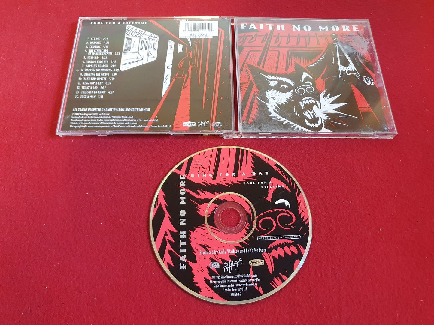 FAITH NO MORE KING FOR A DAY till CD