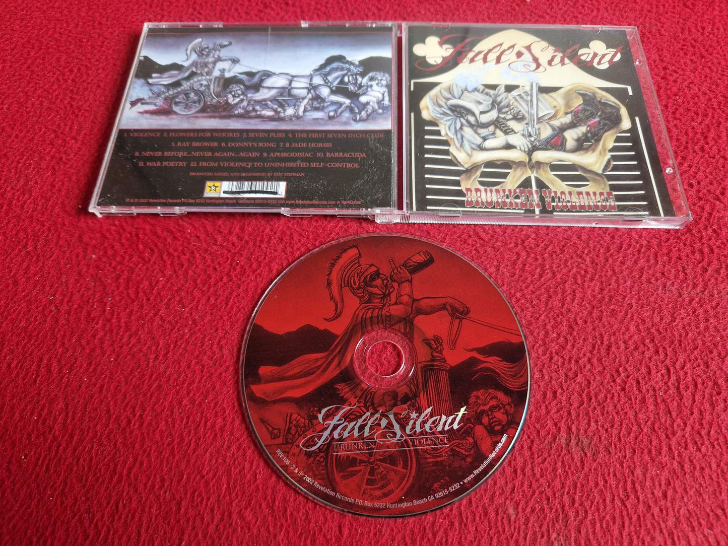 FALL SILENT DRUNKEN VIOLENCE CD