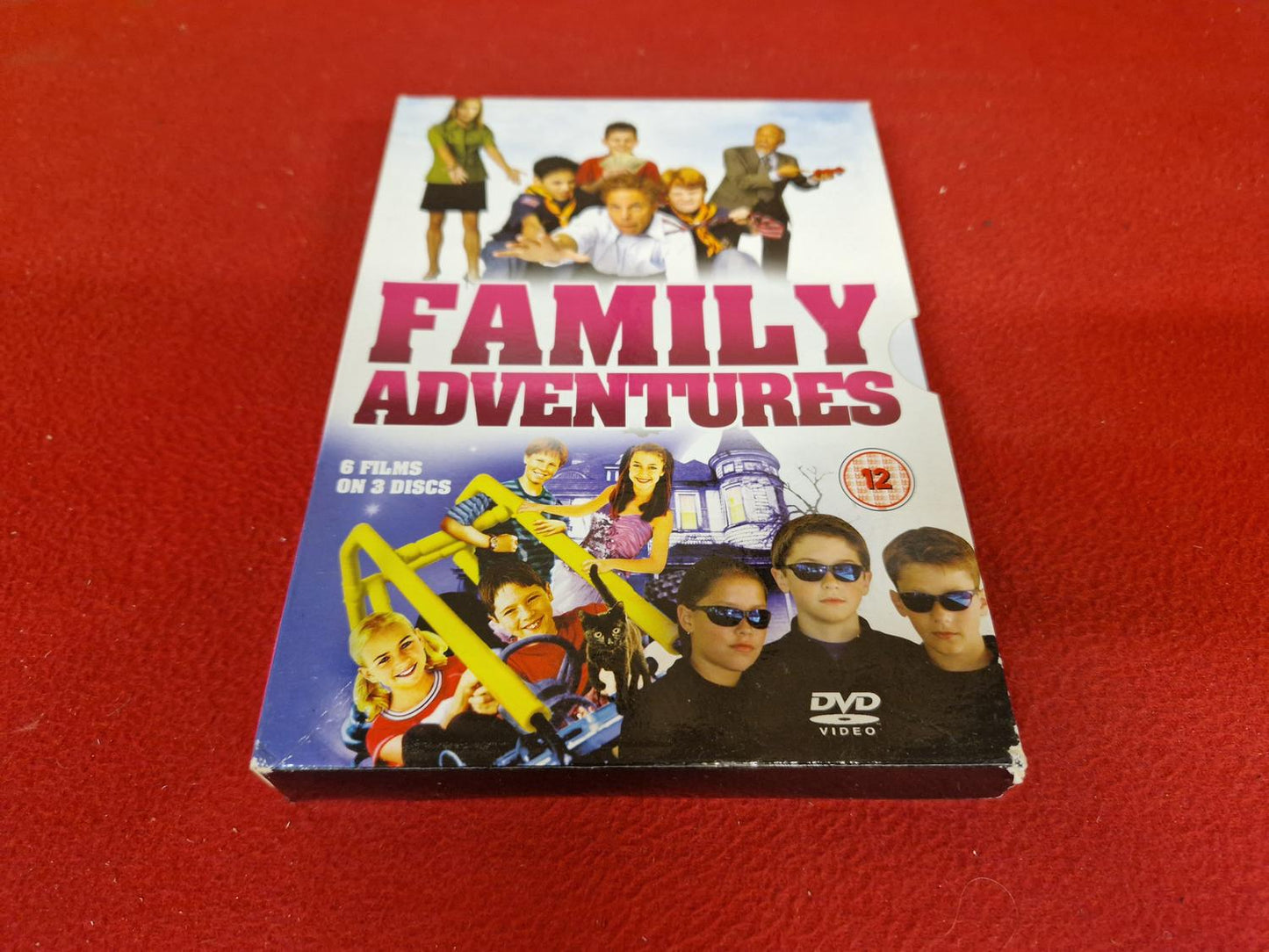 FAMILY ADVENTURES BOX till DVD