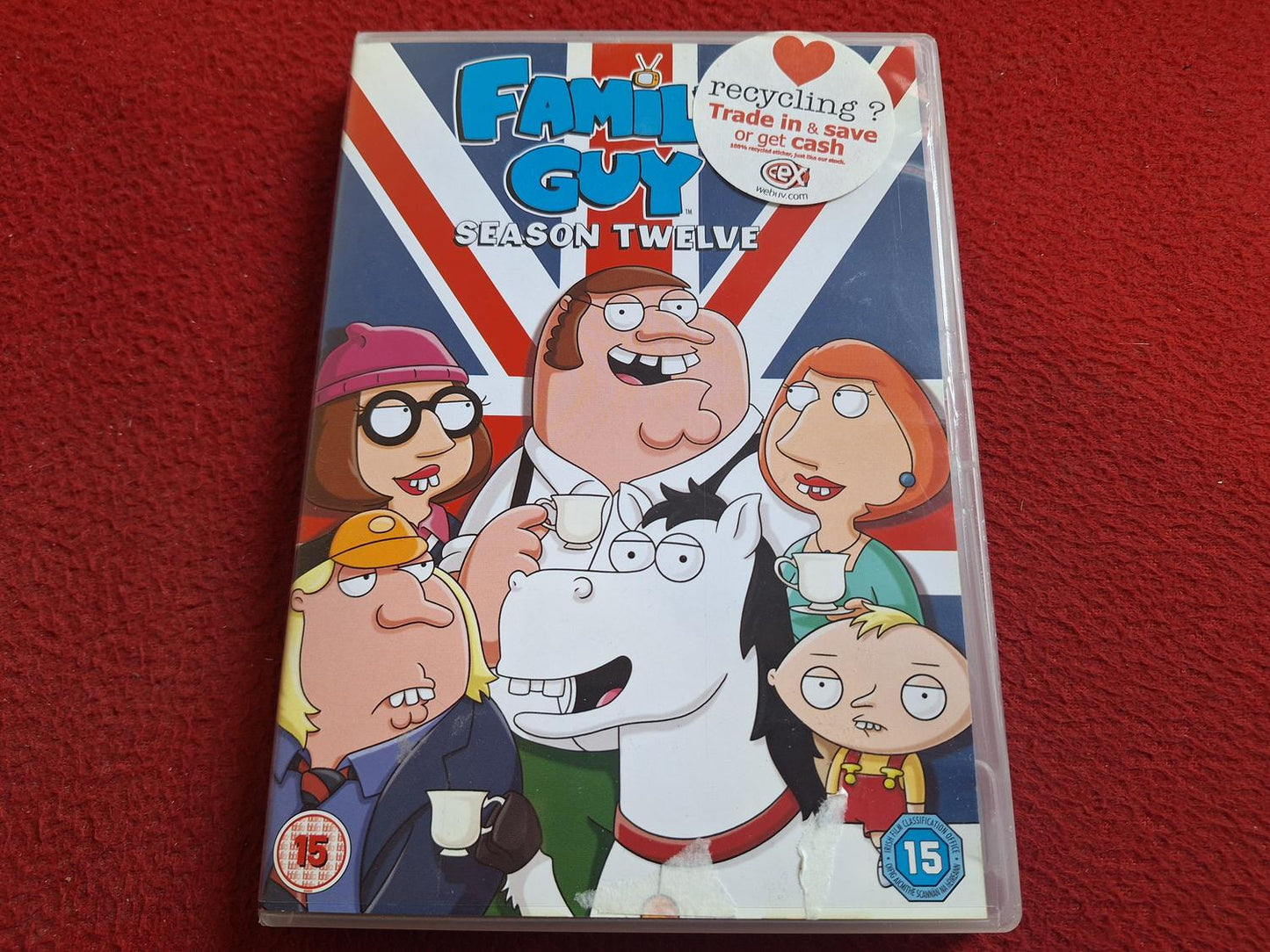 FAMILY GUY SEASON 12 BOX DVD