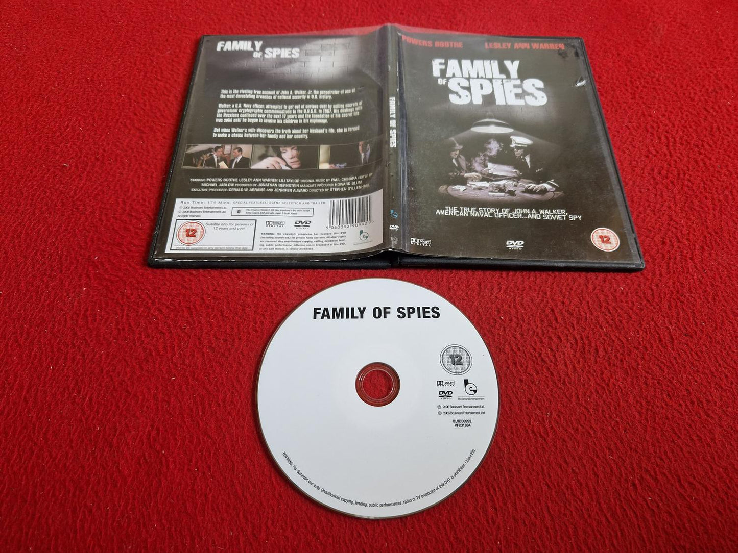 FAMILY OF SPIES DVD