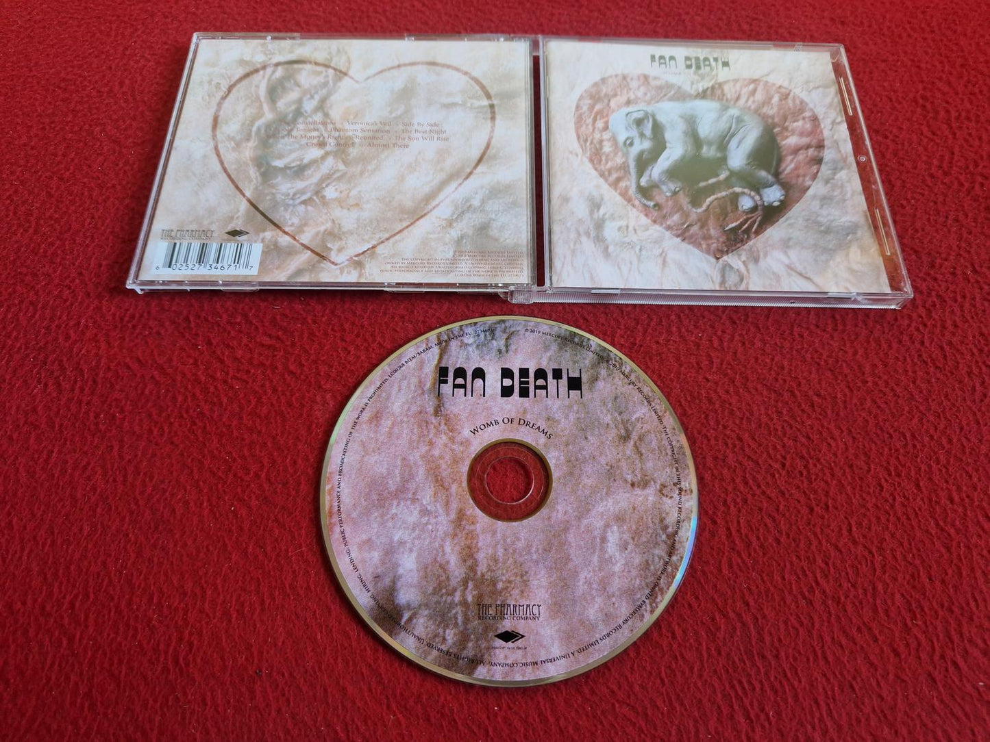 FAN DEATH WOMB OF DREAMS CD