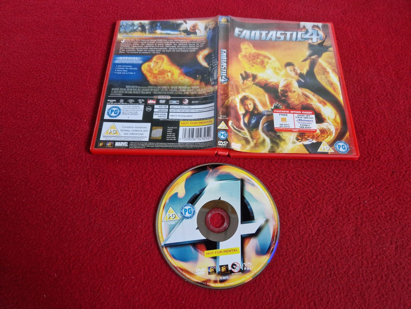 FANTASTC 4 DVD