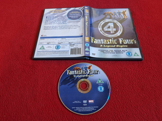 FANTASTIC FOUR A LEGEND BEGINS DVD