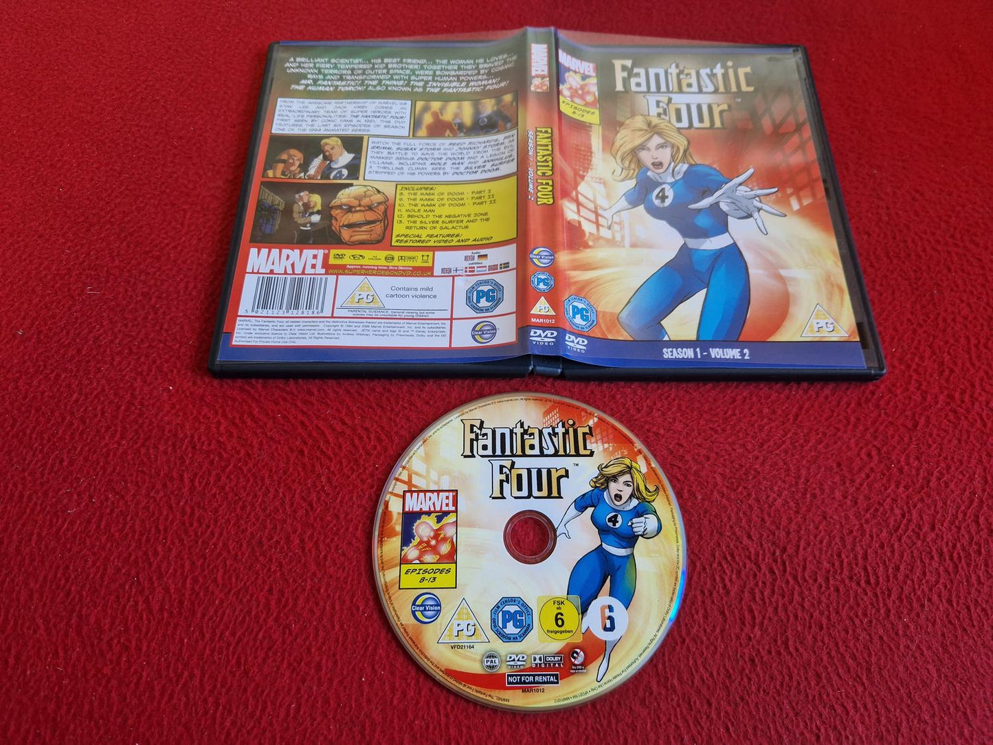 FANTASTIC FOUR SEASON 1 - VOLUME 2 DVD