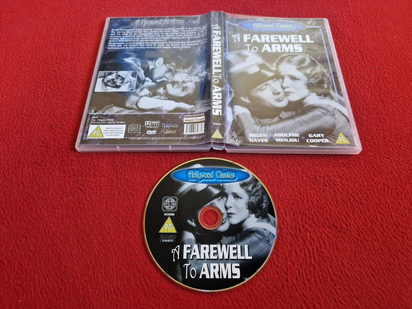 FAREWELL TO ARMS DVD