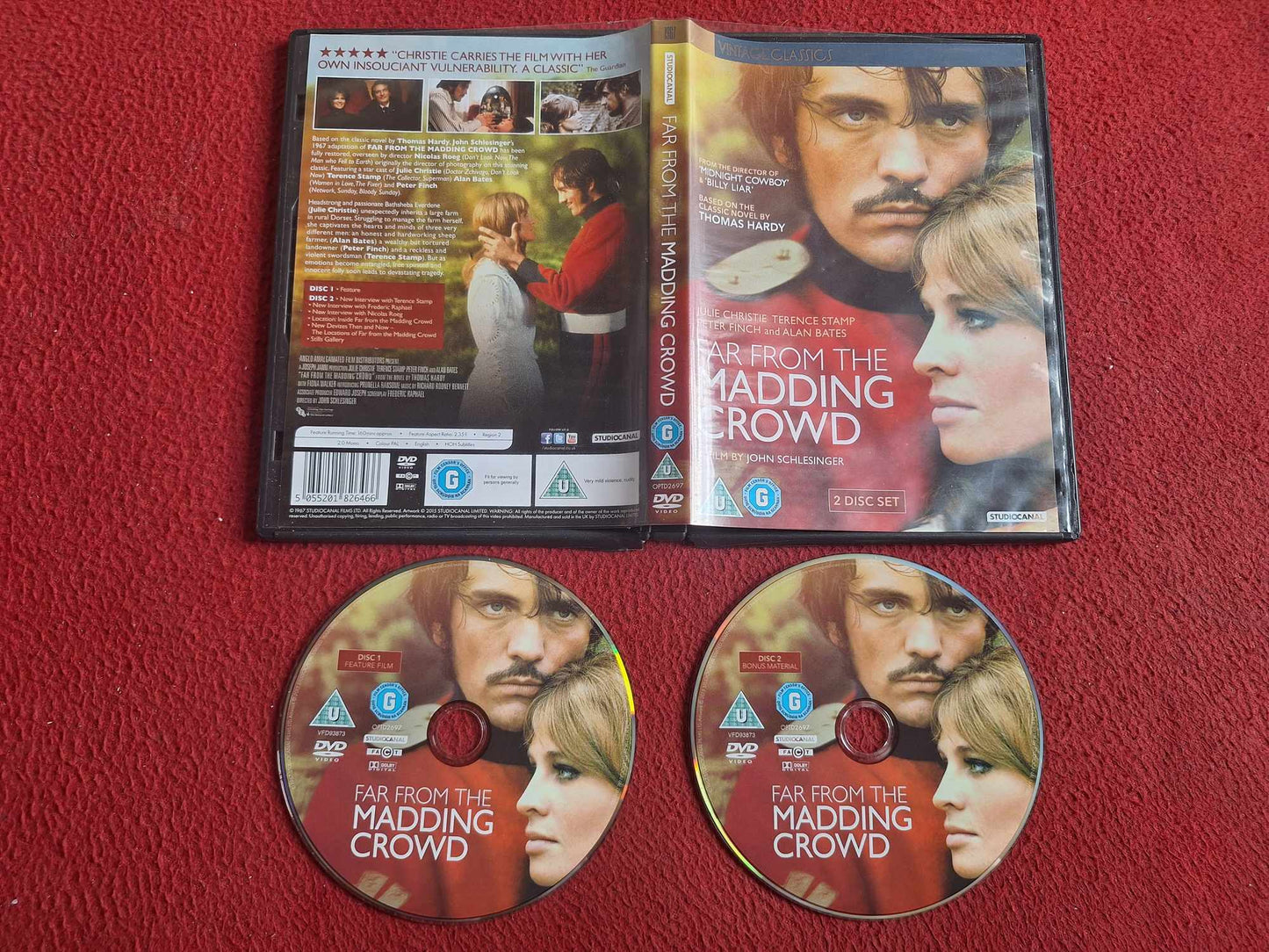 FAR FROM THE MADDING CROWD DVD