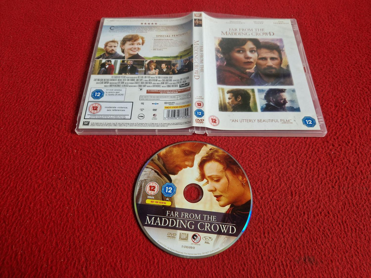 FAR FROM THE  MADDING CROWD [ ENGELSK TEXT ] DVD