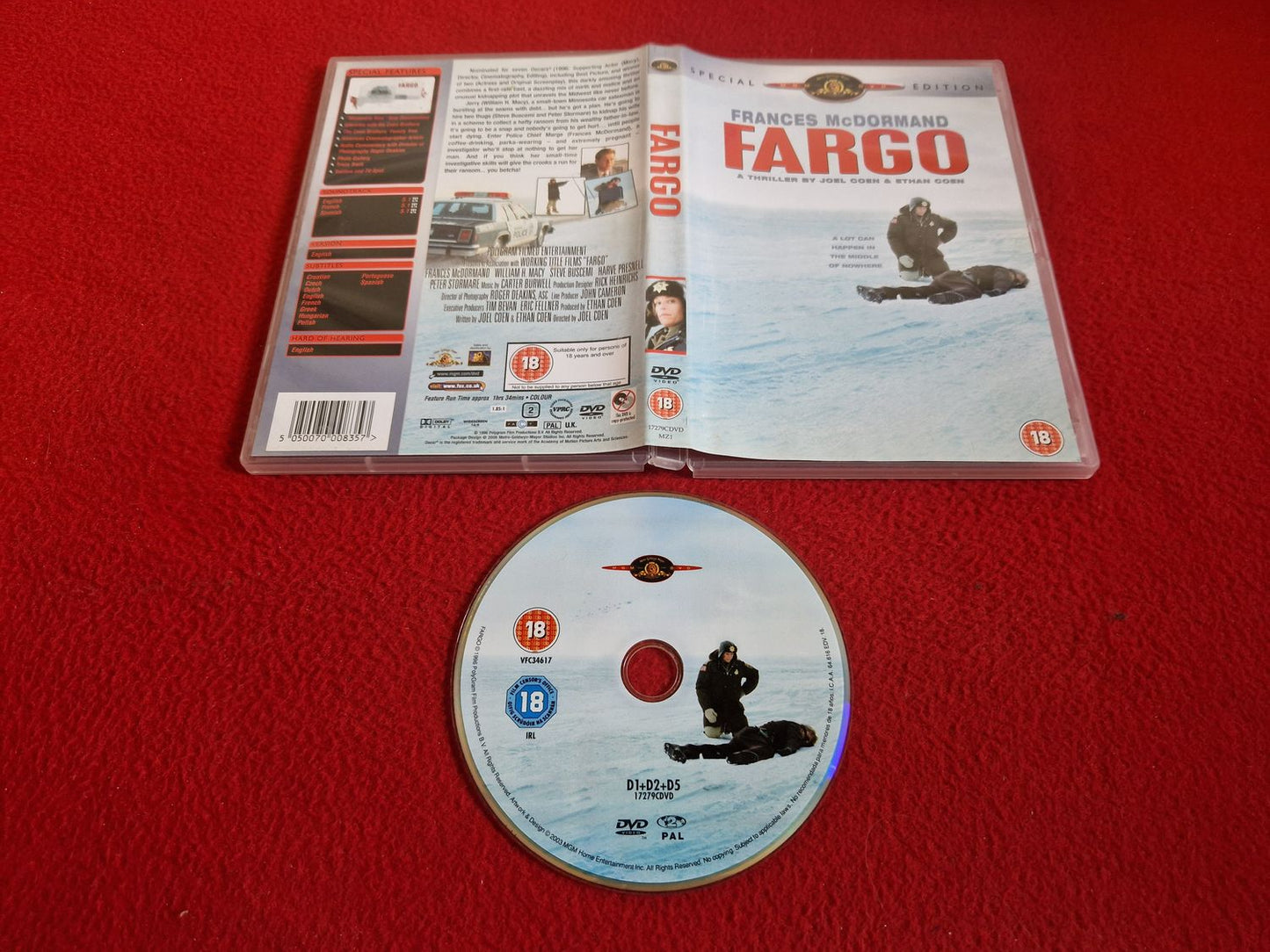 FARGO DVD
