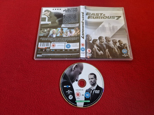 FAST AND FURIOUS 7 DVD