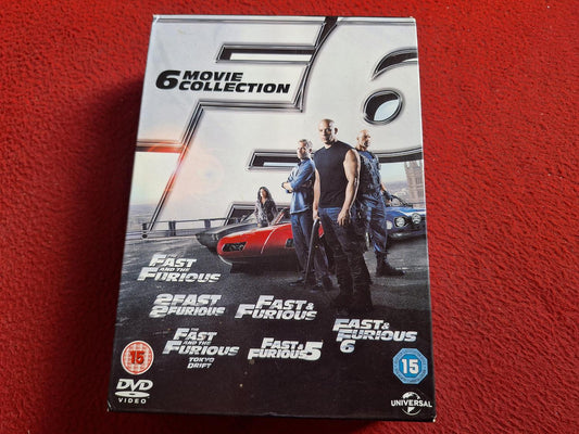 FAST & FURIOUS 6 MOVIE COLLECTION BOX DVD