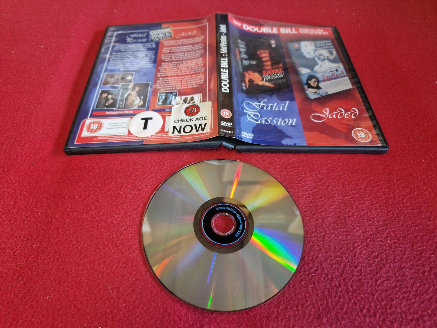 FATAL PASSION / JADED till DVD