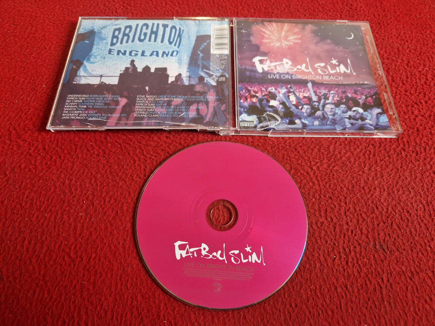 FAT BOY SLIM LIVE ON BRIGHTON BEACH CD