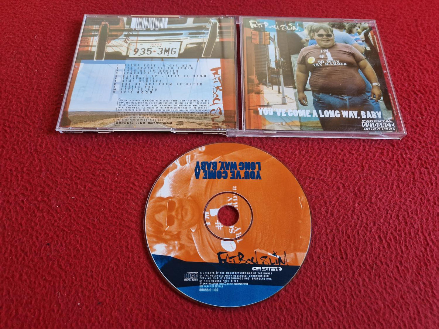 FATBOY SLIM YOU'VE COME A LONG WAY BABY CD