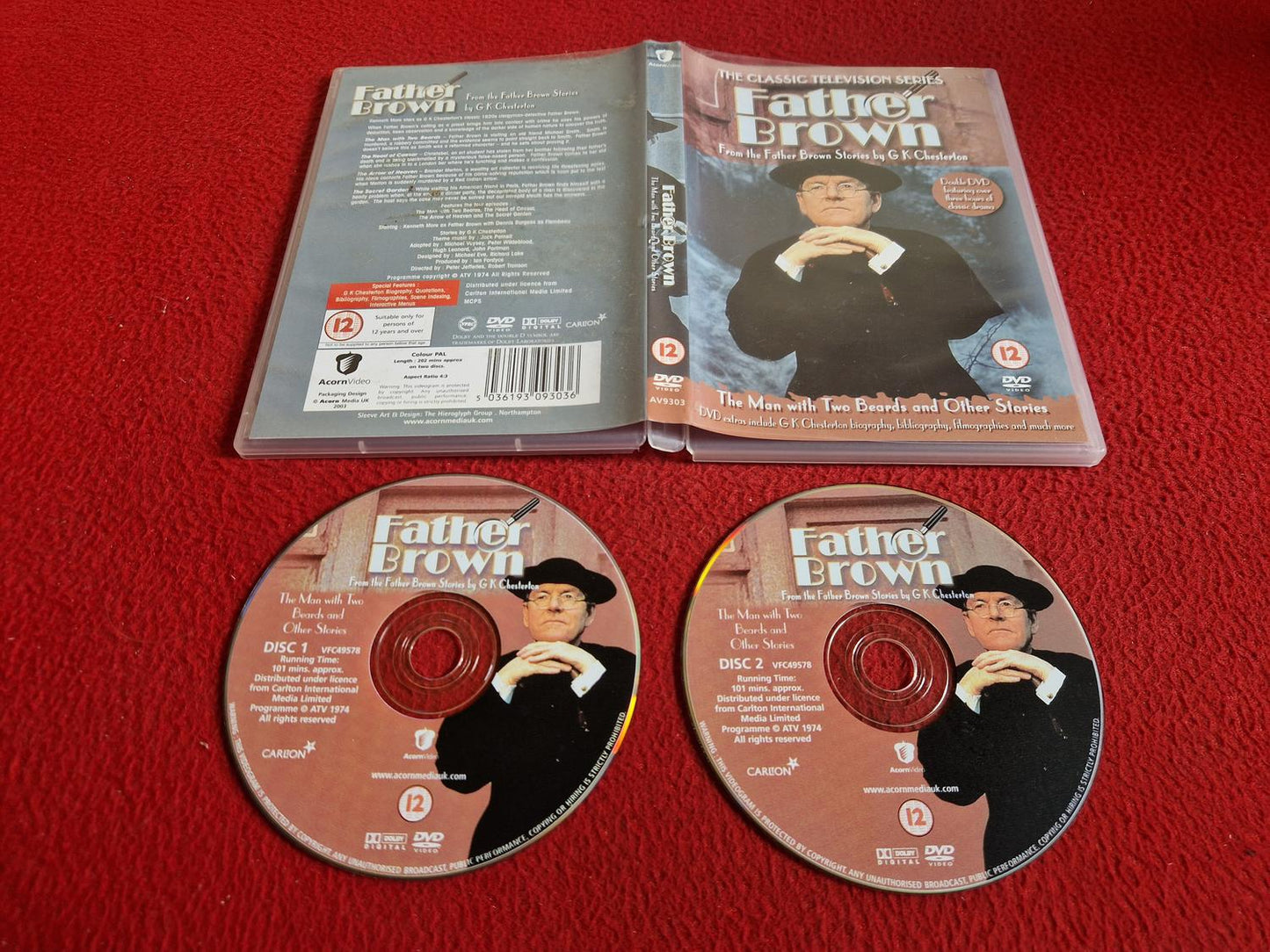 FATHER BROWN THE MAN WITH TWO BEARDS AND OTHER STORIES DVD