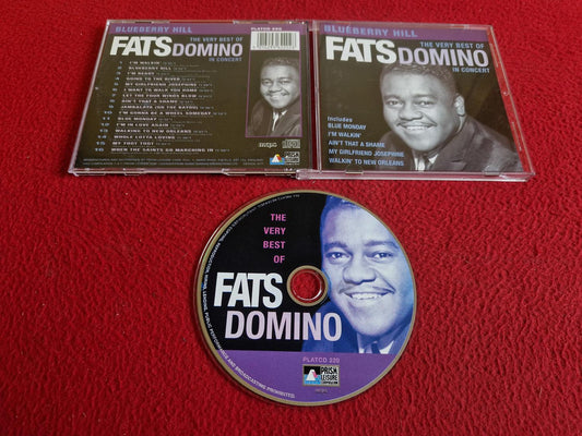 FATS DOMINO – BLUEBERRY HILL - THE VERY BEST OF FATS DOMINO IN CONCERT CD
