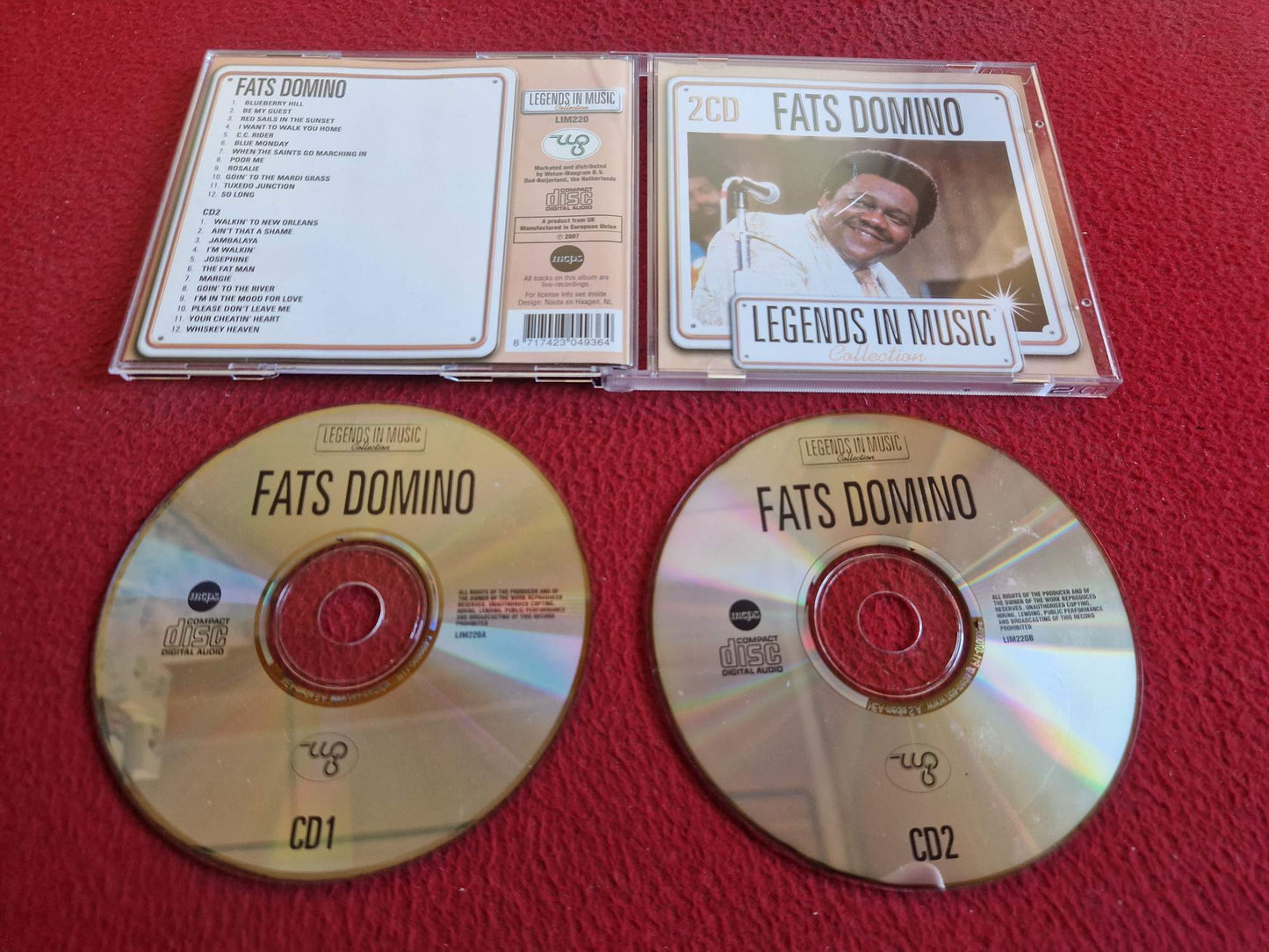 FATS DOMINO [ LEGENDS IN MUSIC COLLECTION ] CD