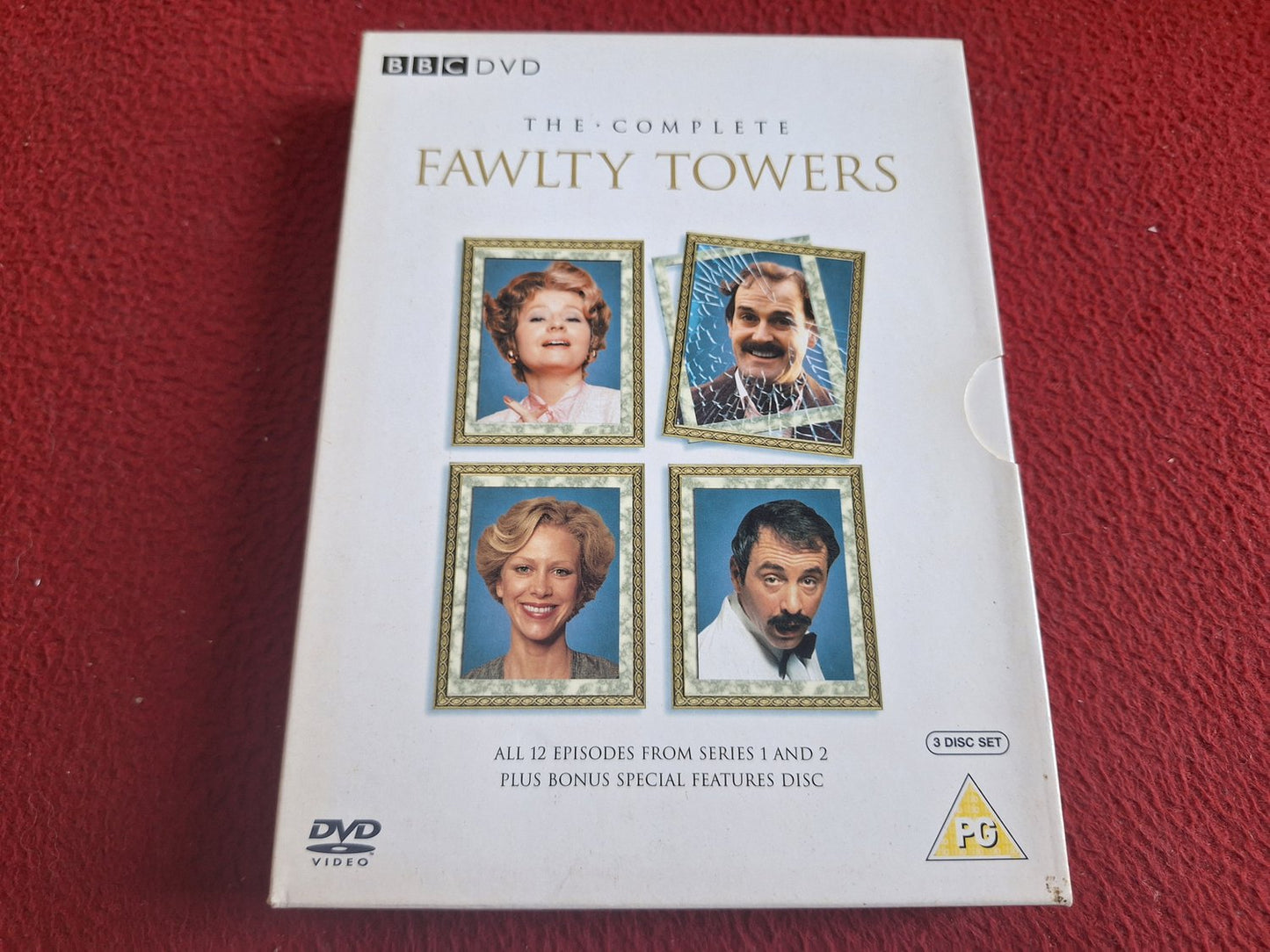 FAWLTY TOWERS THE COMPLETE SERIES 1 & 2 BOX DVD