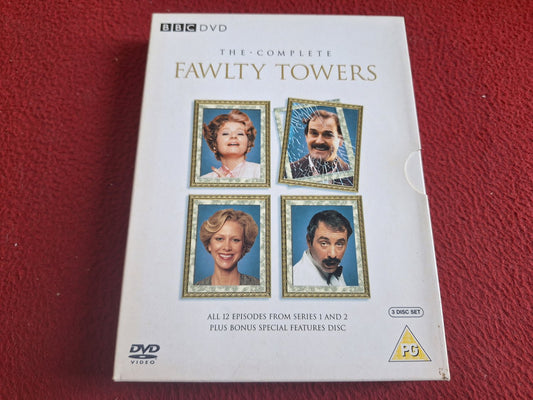 FAWLTY TOWERS THE COMPLETE SERIES 1 & 2 BOX DVD