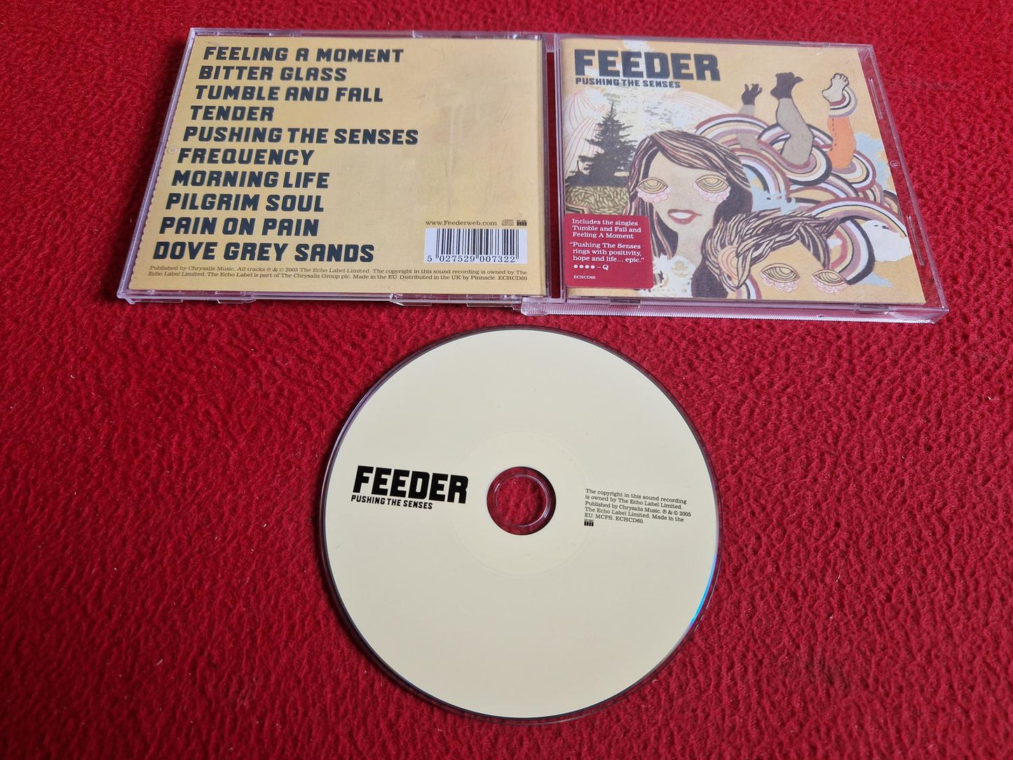 FEEDER PUSHING THE SENSES CD