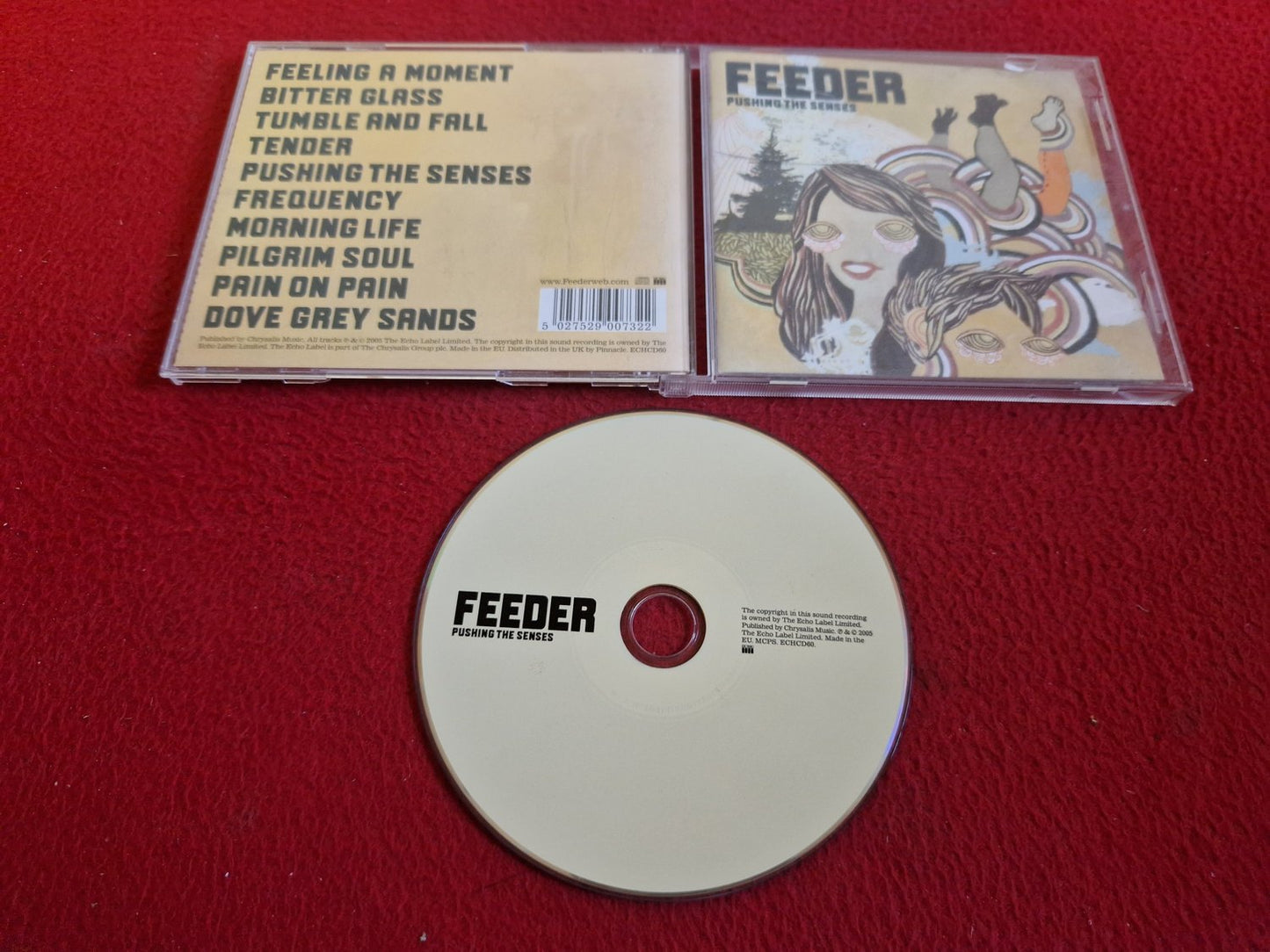 FEEDER PUSHING THE SENSES CD
