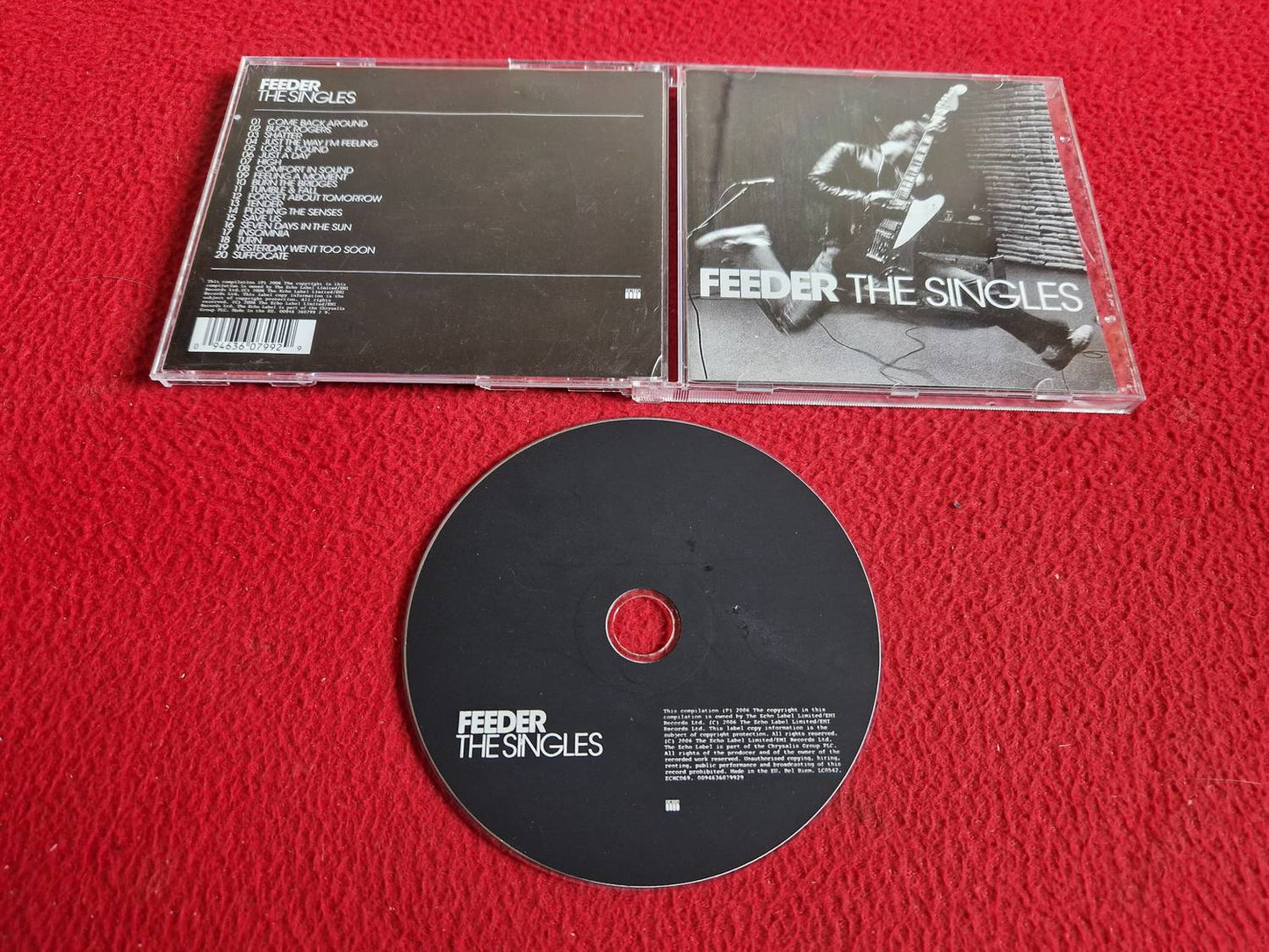 FEEDER THE SINGLES CD