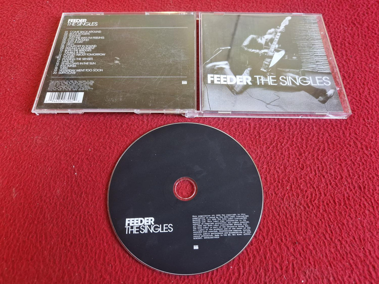 FEEDER THE SINGLES CD