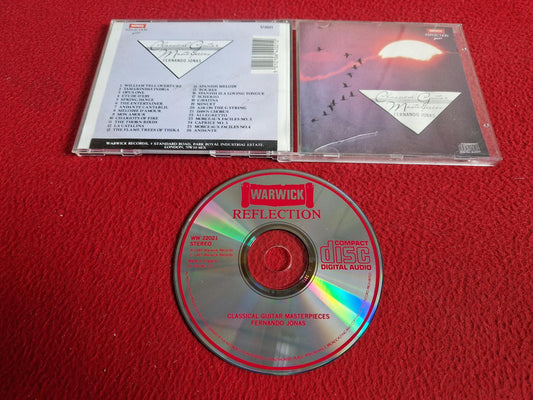 FERNANDO JONAS CLASSICAL GUITAR MASTERPIECES CD