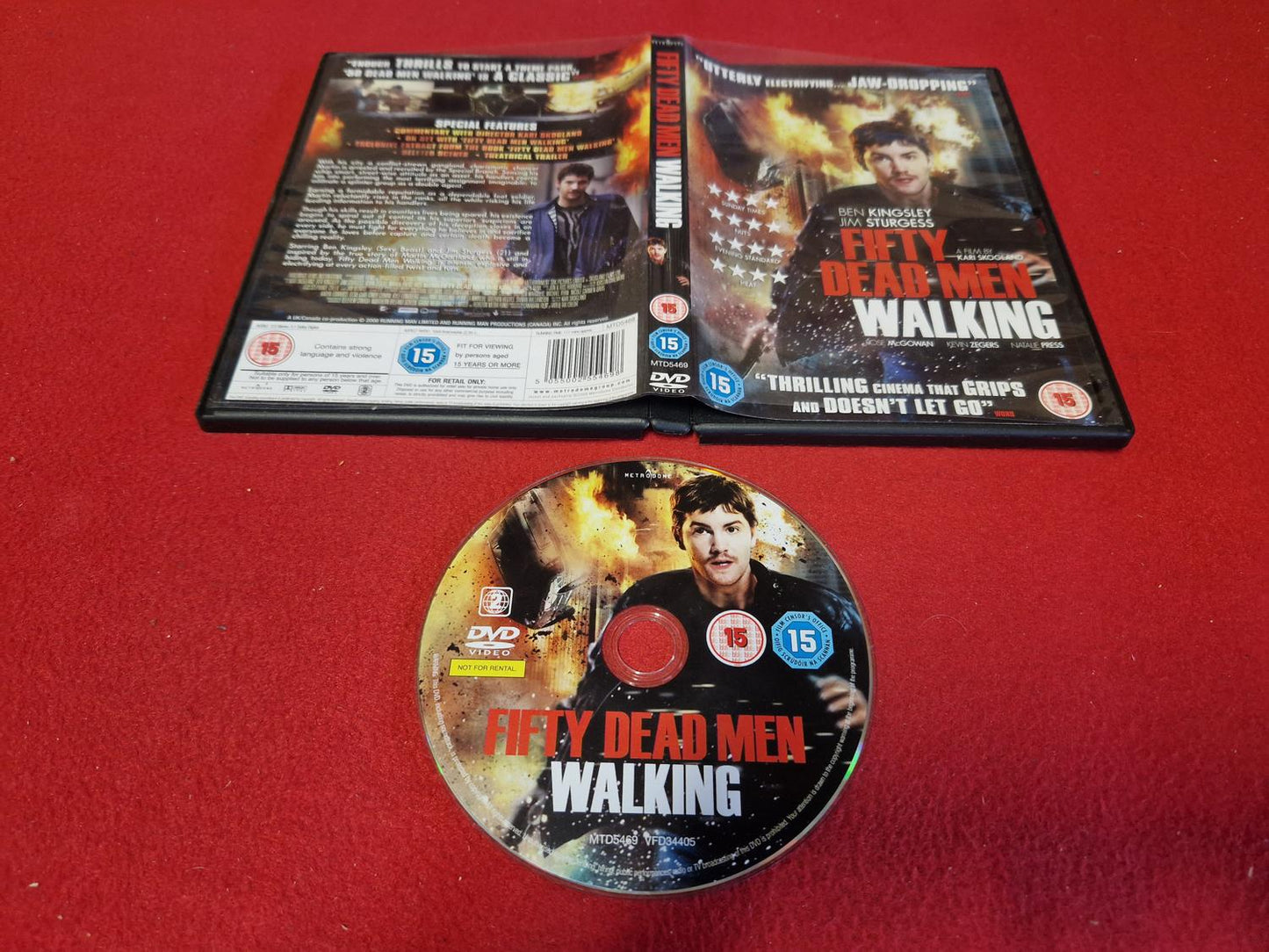 FIFTY DEAD MEN WALKING till DVD