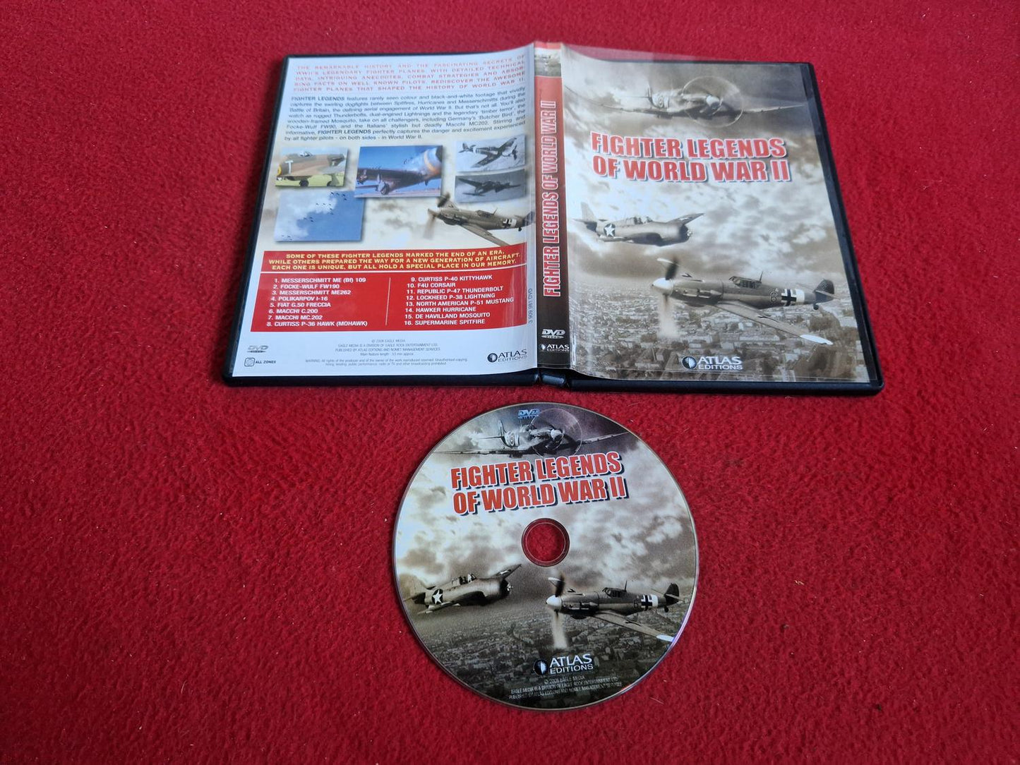 FIGHTER LEGENDS OF WORLD WAR II till DVD