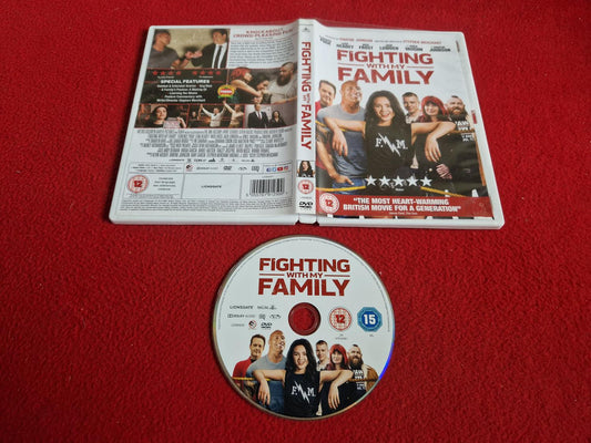 FIGHTING WITH  MY FAMILY DVD