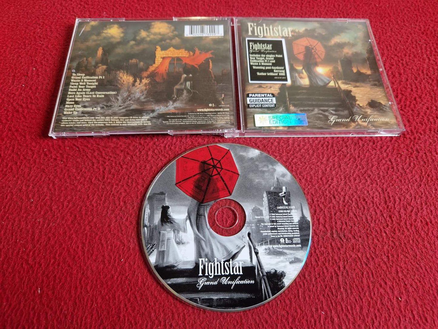 FIGHTSTAR GRAND UNIFICATION CD