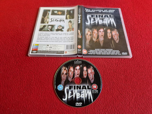 FIINAL SCREAM DVD