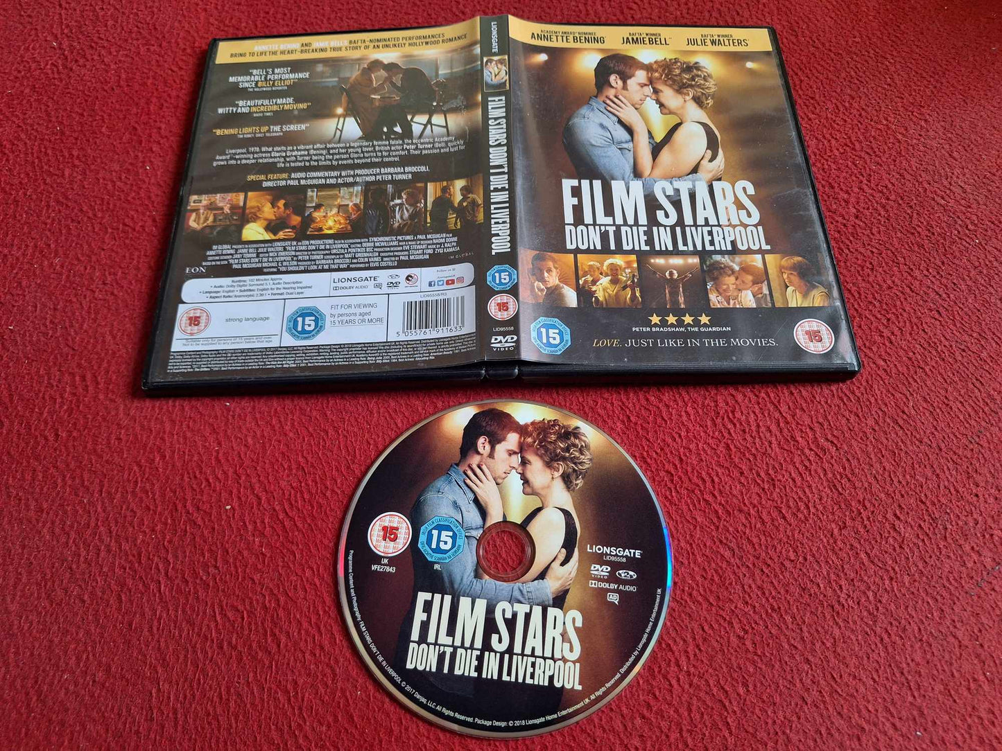 FILM STARS DON'T DIE IN LIVERPOOL DVD