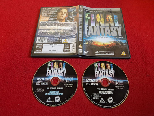 FINAL FANTASY THE SPIRITS WITHIN DVD