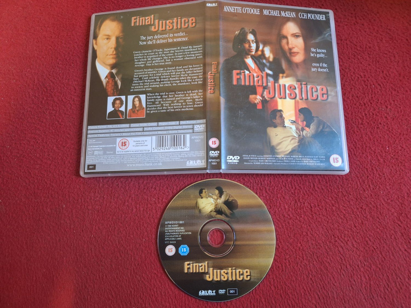 FINAL JUSTICE DVD