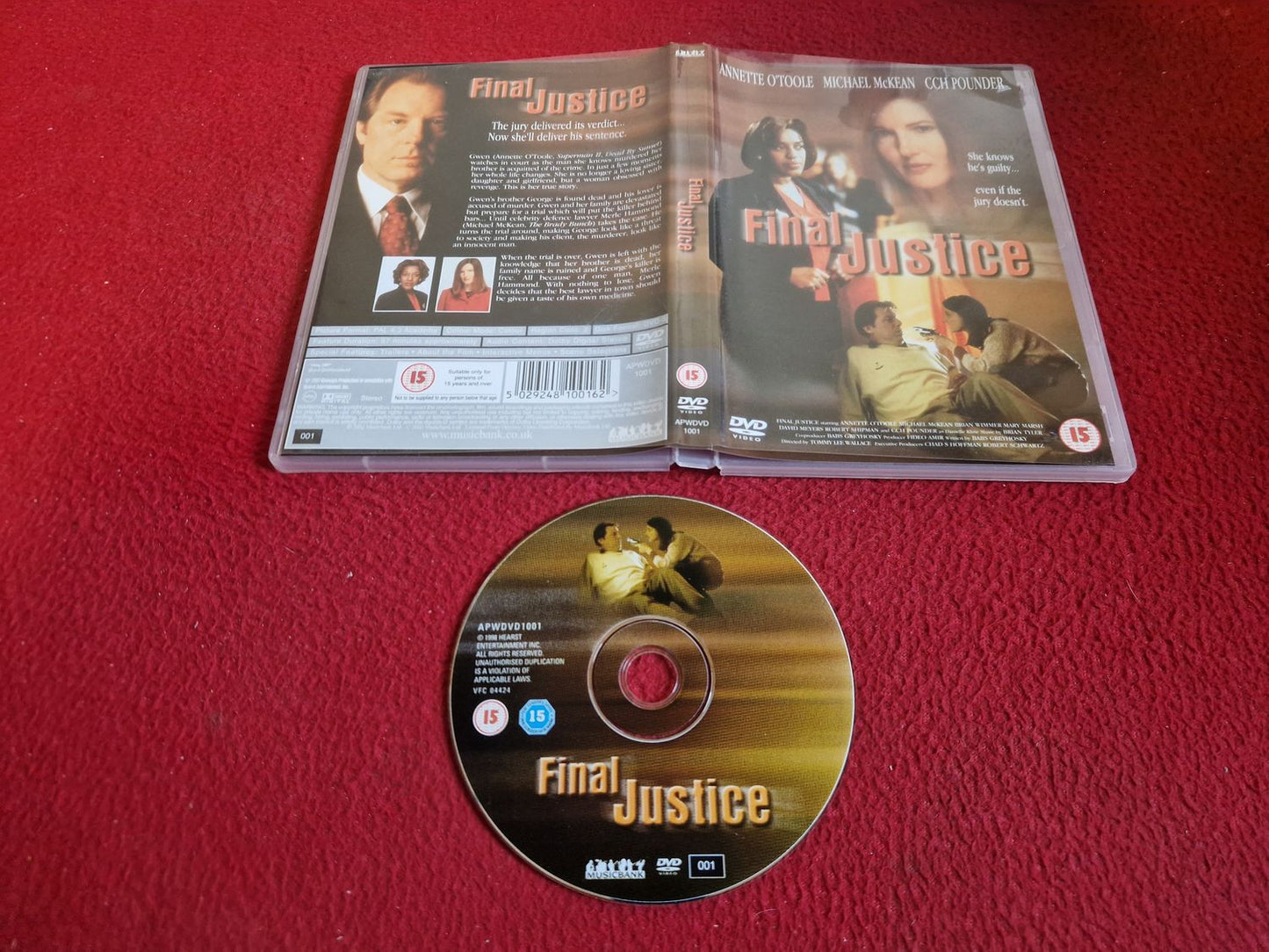 FINAL JUSTICE DVD