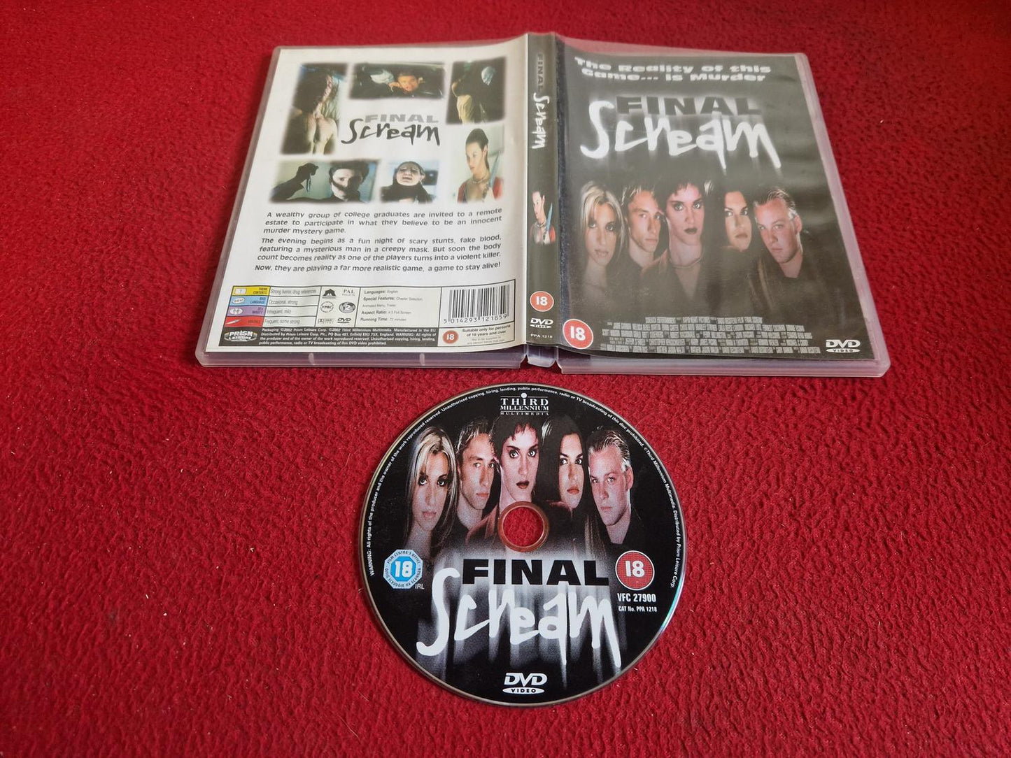 FINAL SCREAM DVD