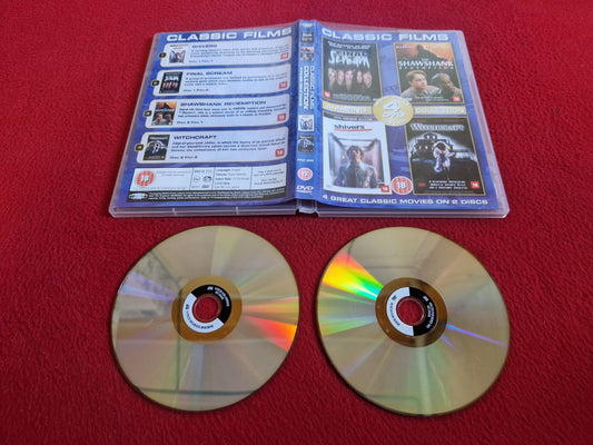 FINAL SCREAM / THE SHAWSHANK REDEMPTION / SHIVERS / WITCHCRAFT  DVD