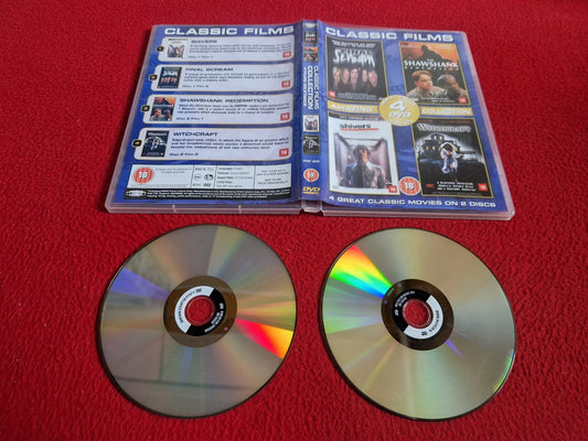 FINAL SCREAM / THE SHAWSHANK REDEMPTION / SHIVERS / WITCHCRAFT DVD