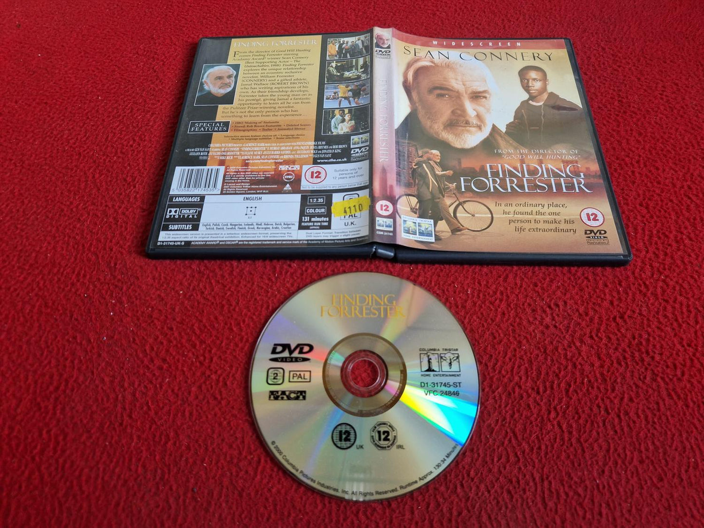 FINDING FORRESTER DVD