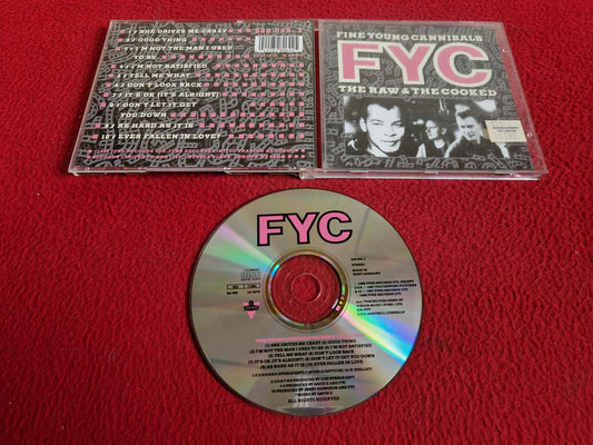 FINE YOUNG CANNIBALS THE RAW & THE COOKED CD