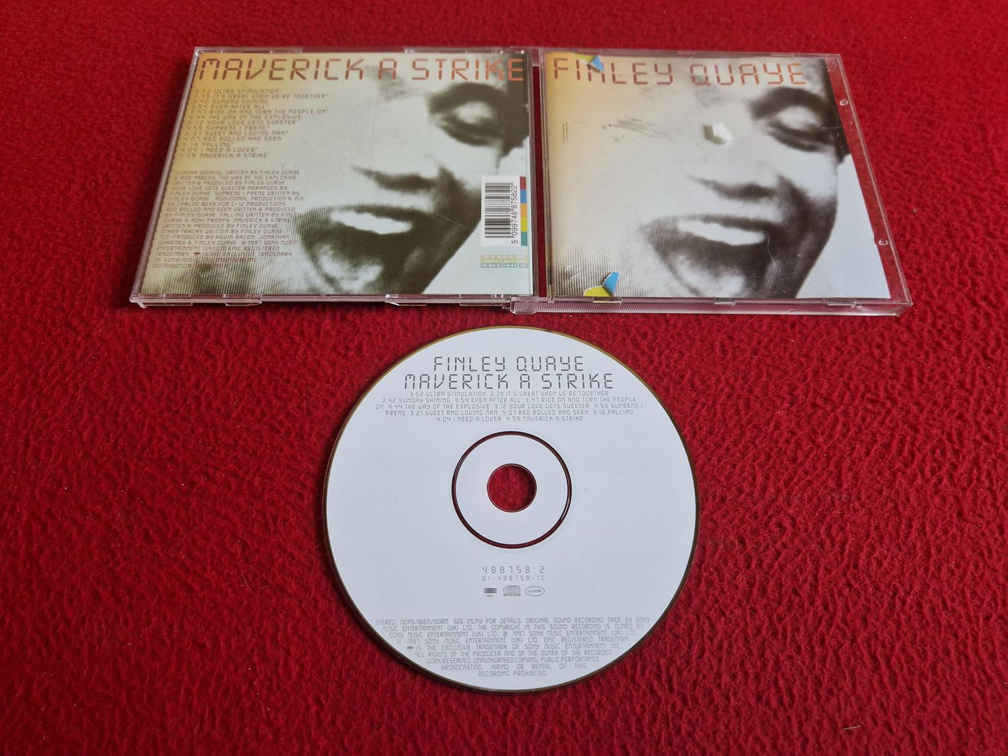 FINLEY QUAYE MAVERICK A STRIKE CD