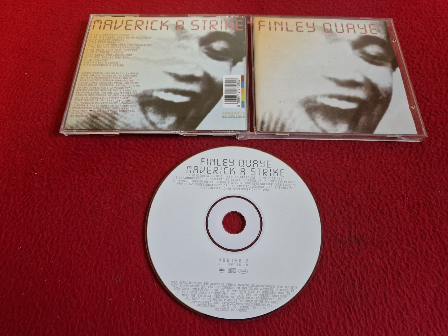 FINLEY QUAYE MAVERICK A STRIKE CD
