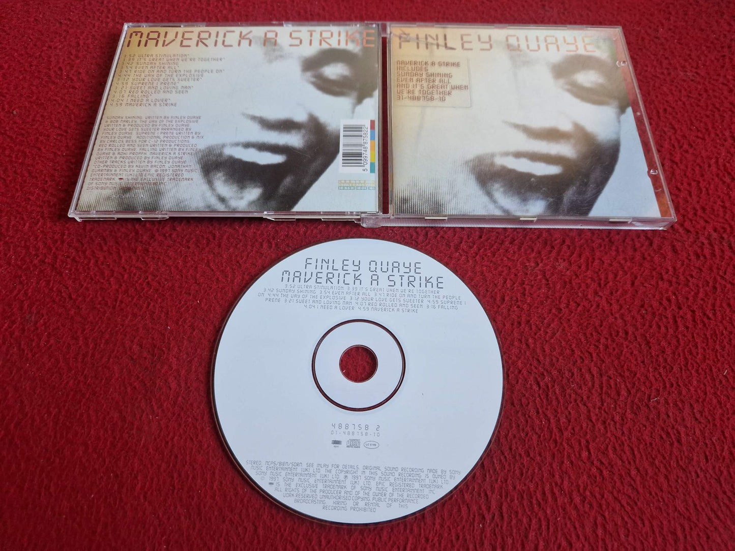 FINLEY QUAYE MAVERICK A STRIKE CD