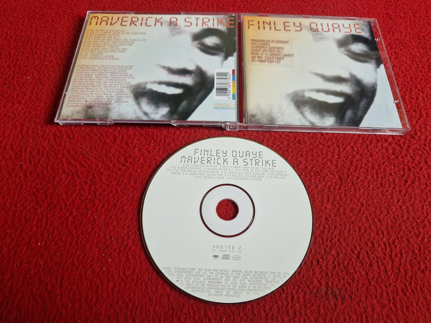 FINLEY QUAYE MAVERICK A STRIKE CD